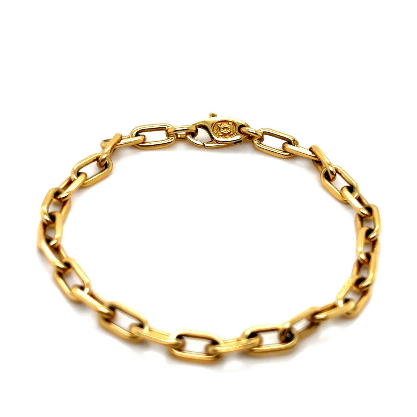 Moderno Cartier Bracciale Charm in oro giallo 18 carati in vendita