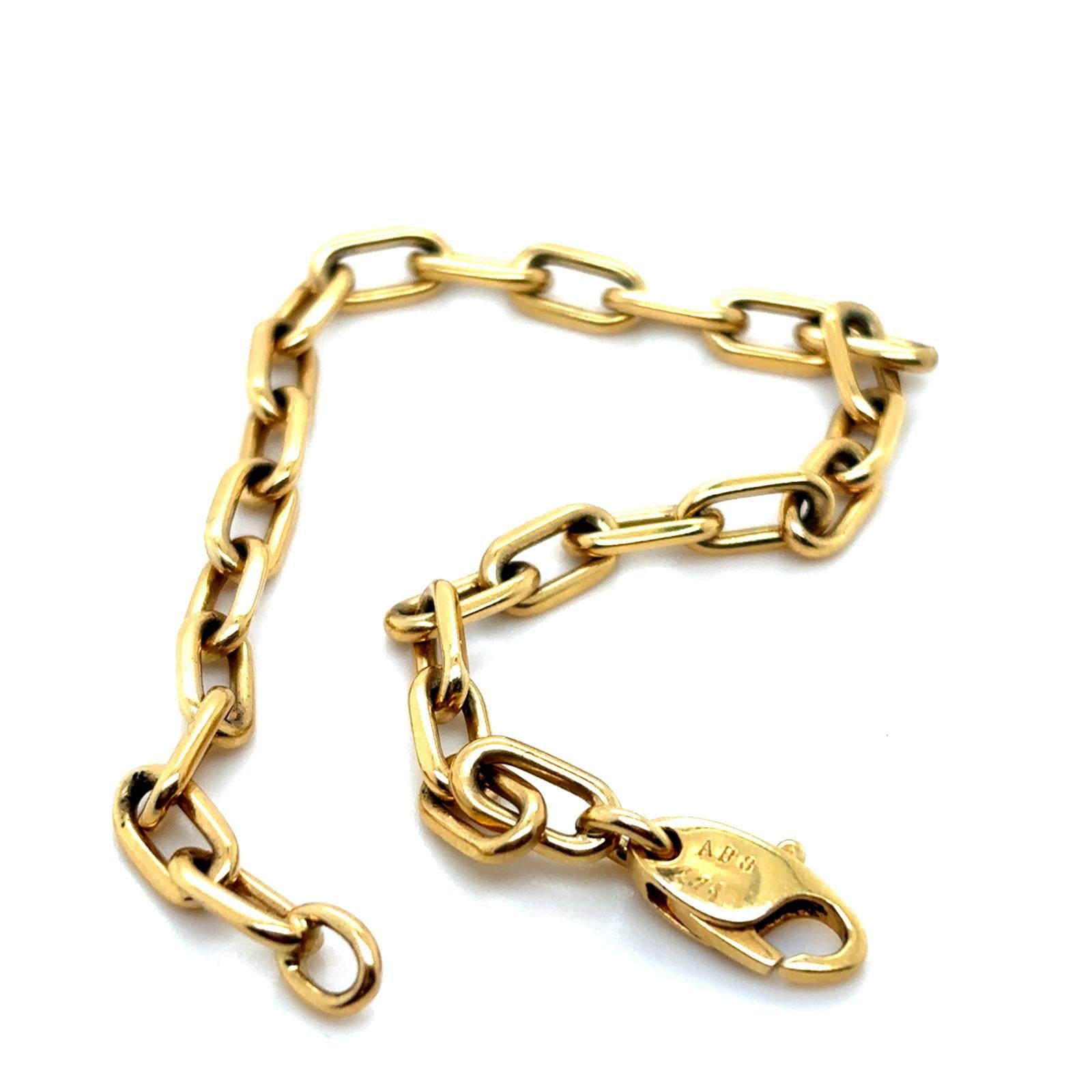 Cartier Bracciale Charm in oro giallo 18 carati in vendita 4