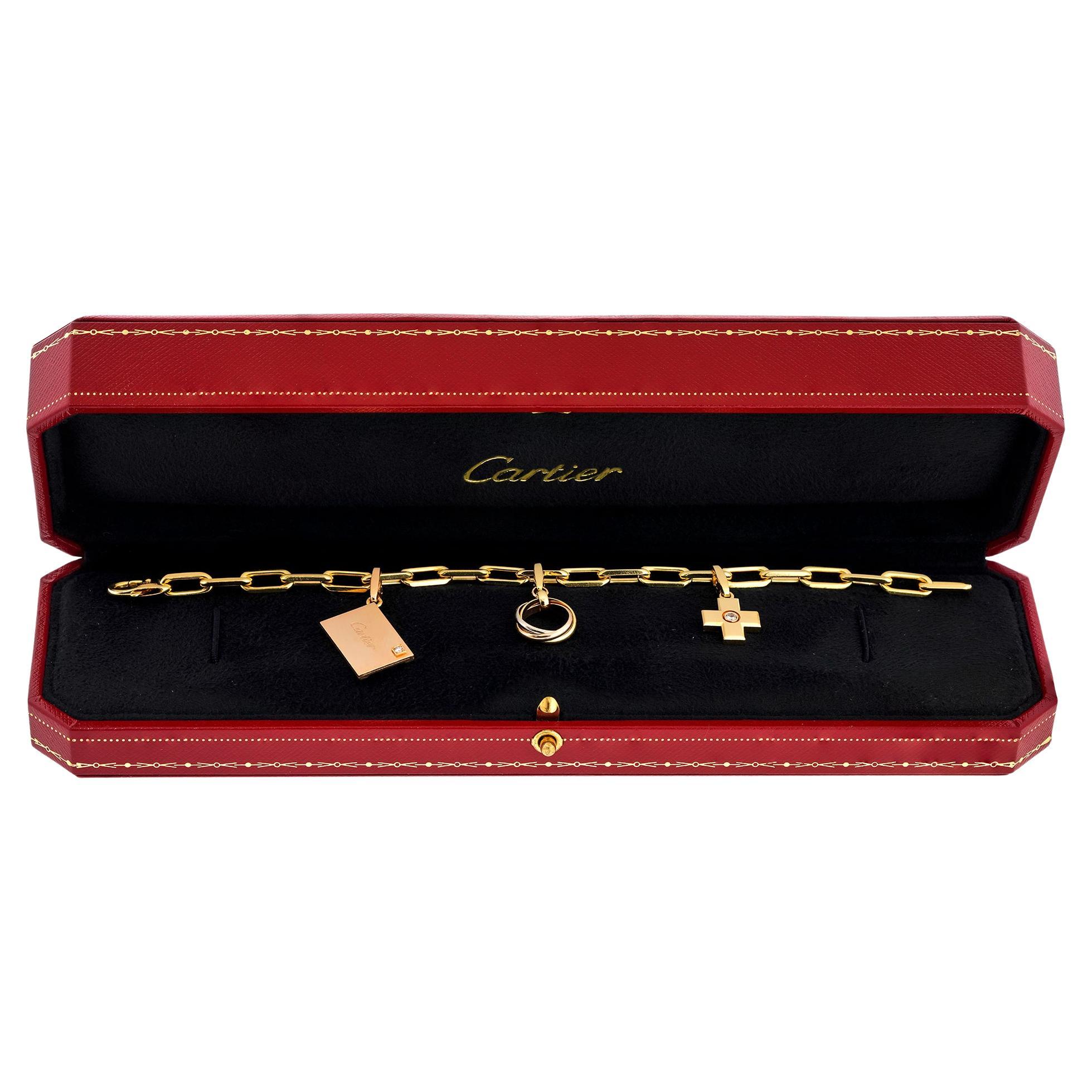 What gold is a Cartier bracelet?