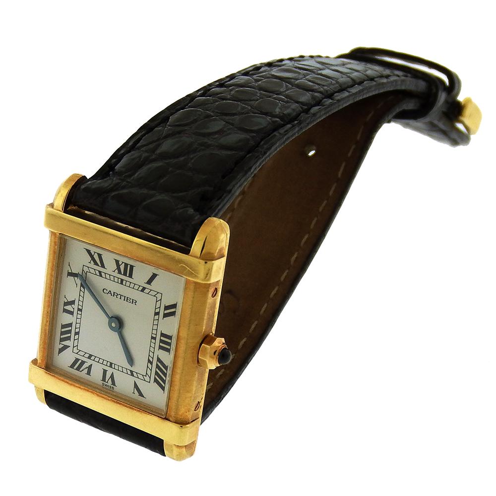 Cartier Chinoise Quartz Wristwatch In Good Condition In New York, NY