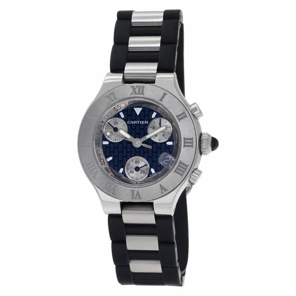 Cartier Chronoscaph 21 w10198u2 