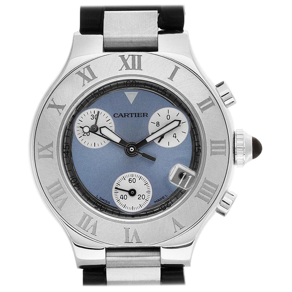 Cartier Chronoscaph 2996 Stainless 