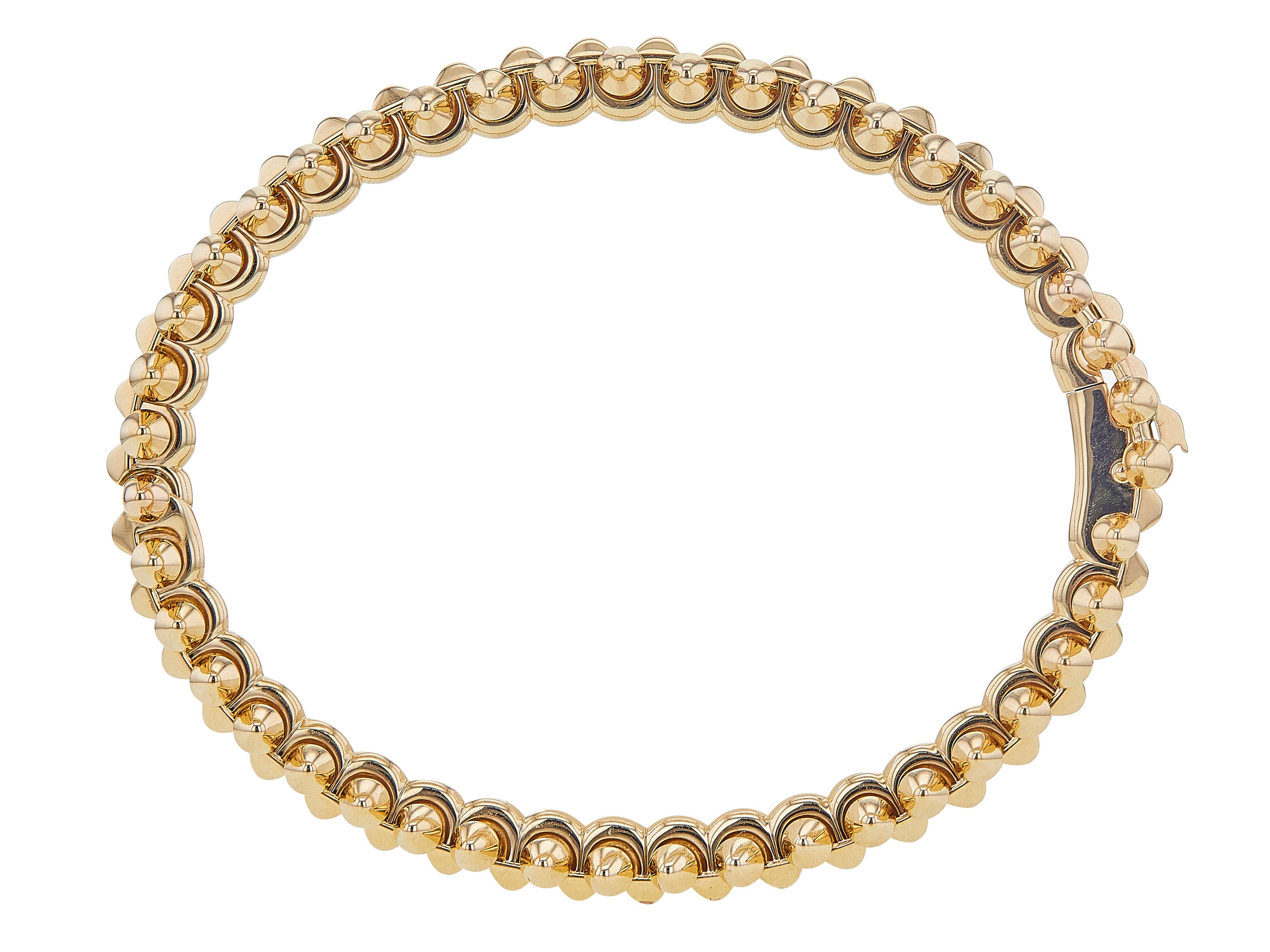 Cartier Clash de Cartier 18K RG Medium Modèle Taille 15

Clash de Cartier est une dualité de contrastes. Perles et clous créent une maille singulière pour cette collection de bijoux signature.

Boîte : Oui 