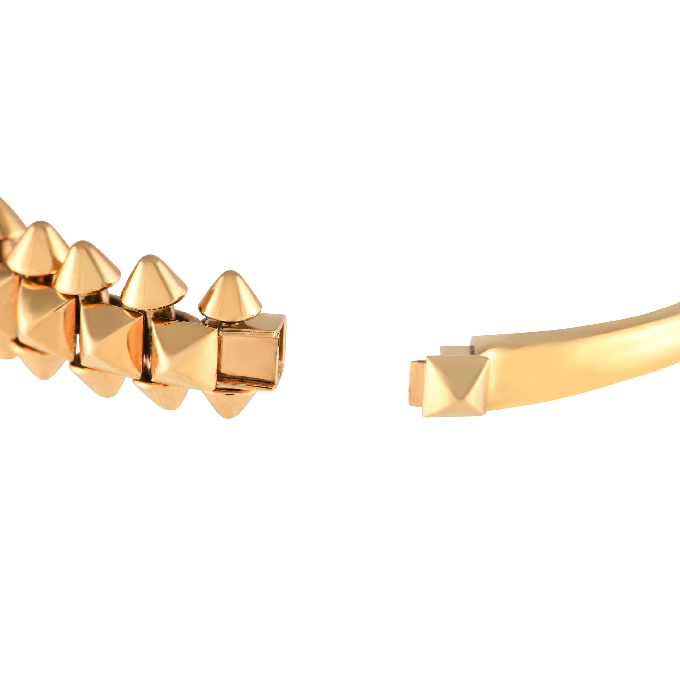 Cartier Clash de Cartier: 18 Karat Roségold Armband, extra großes Modell im Zustand „Hervorragend“ in Southampton, PA