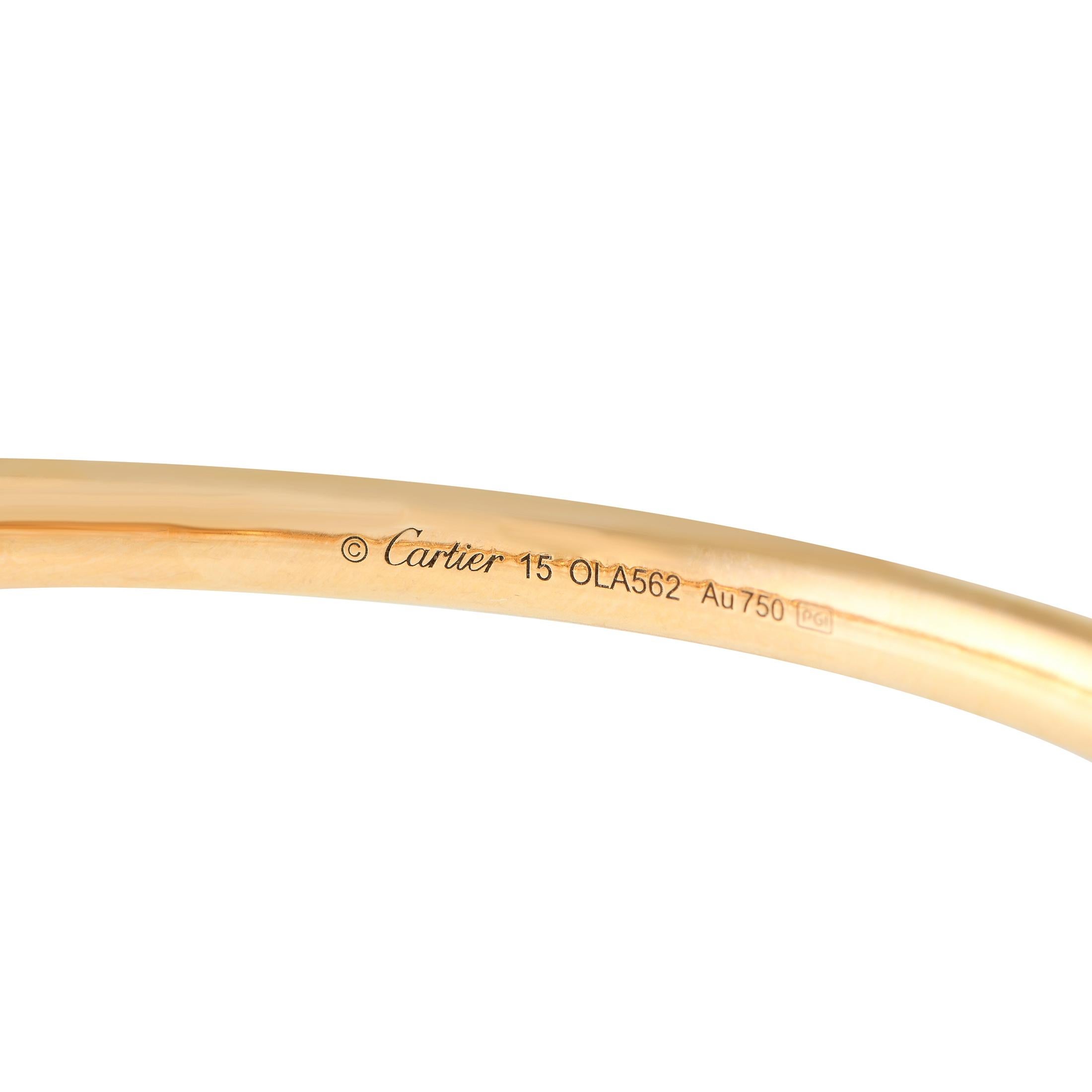 Cartier Clash de Cartier: 18 Karat Roségold Armband, extra großes Modell Damen