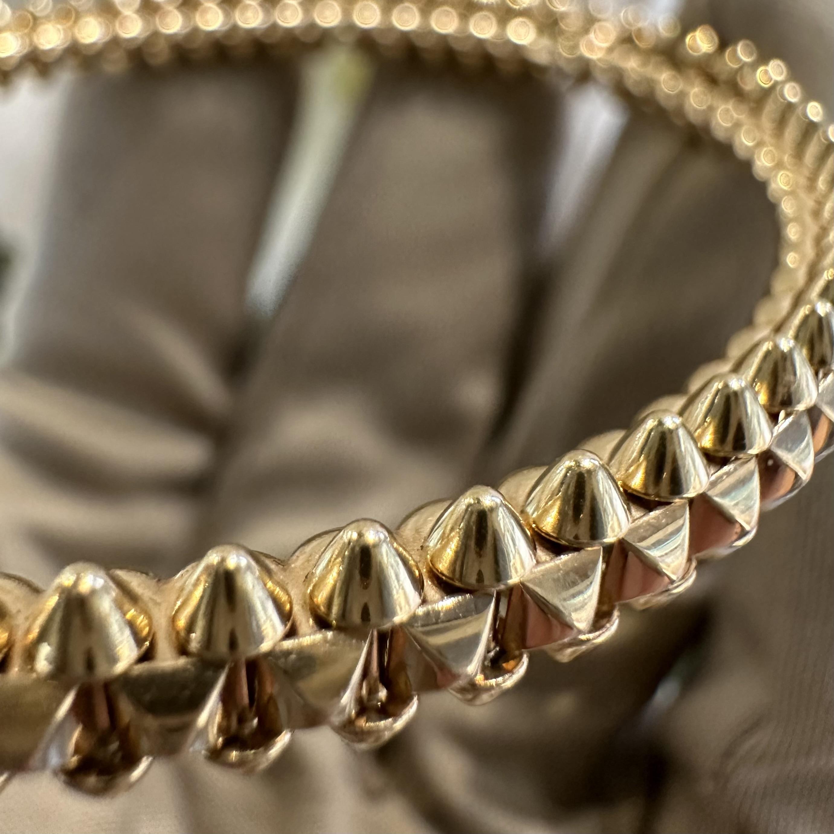 Cartier Clash de Cartier Armband aus 18 Karat Roségold, Größe 16 Damen
