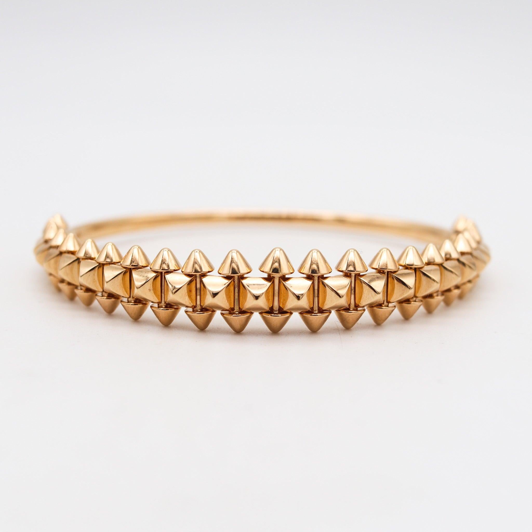 CARTIER Bracelet The Clash De Cartier en or 18Kt Taille 19 avec boite et certificat Excellent état - En vente à Miami, FL