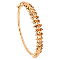 CARTIER Clash De Cartier Bracelet In 18Kt Gold Size-19 With Box & Certificate