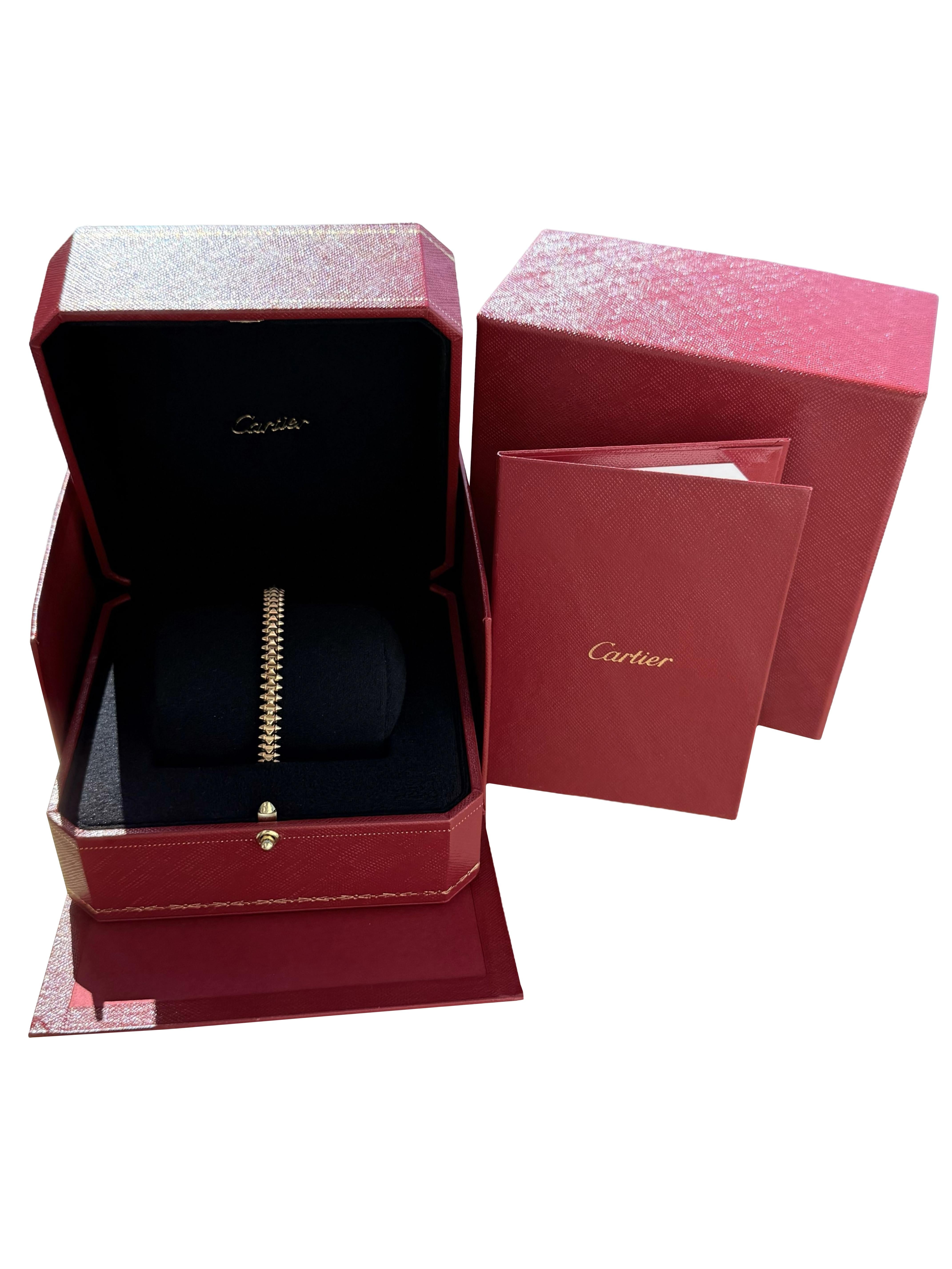 The Clash De Cartier Bracelet Petit Modèle Or Rose 18K Taille 16 en vente 4