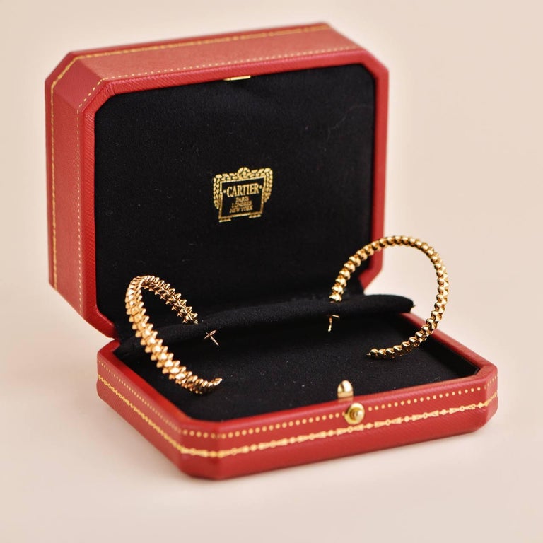 Cartier Clash De Cartier Hoop Rose Gold Earrings Small Model photo 2
