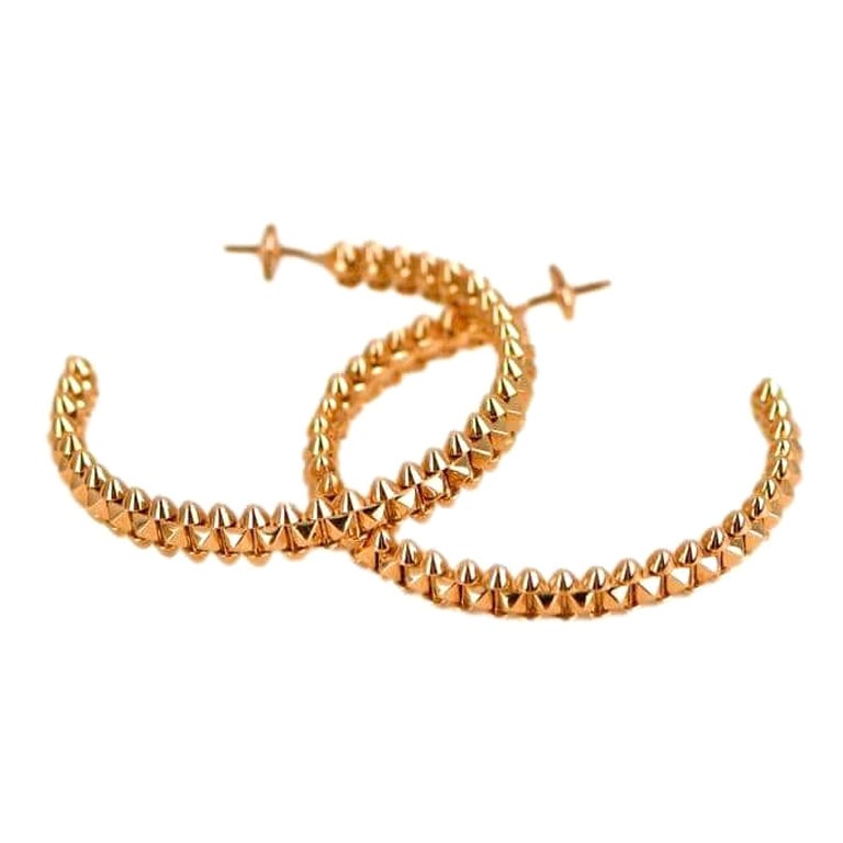 Pendientes Cartier Clash De Cartier Aros Oro Rosa Modelo Pequeño en venta