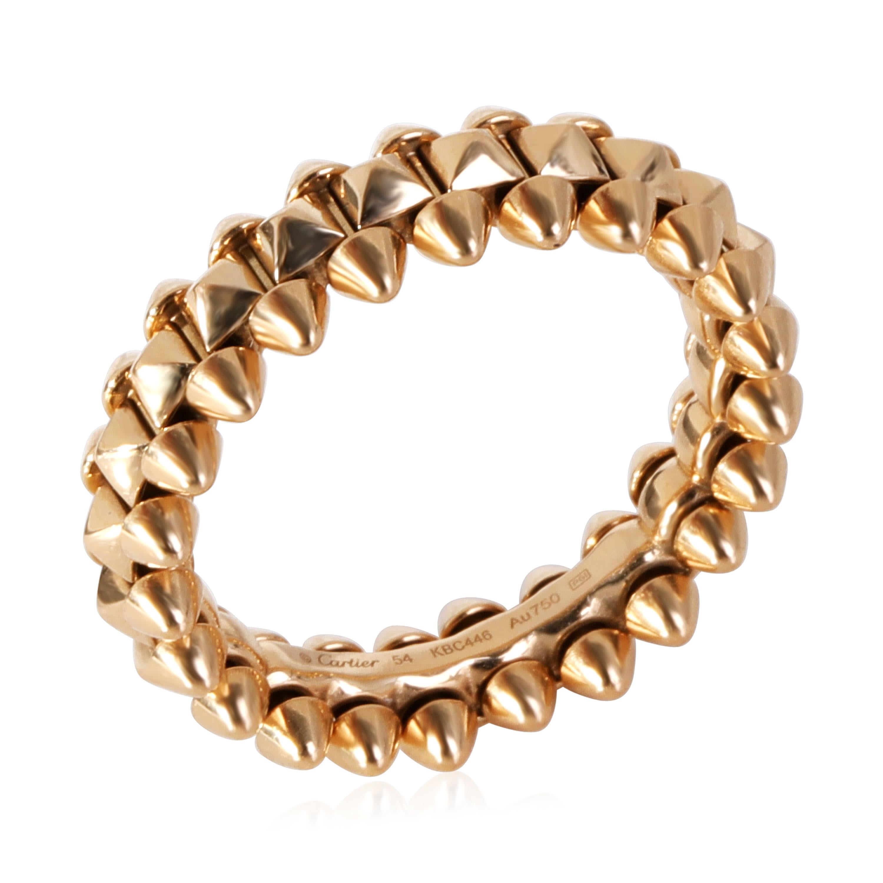 Cartier Clash De Cartier Ring in 18k Rose Gold (Small Model)

PRIMARY DETAILS
SKU: 119076
Listing Title: Cartier Clash De Cartier Ring in 18k Rose Gold (Small Model)
Condition Description: Retails for 2240 USD. Ring size is 6.75.Comes with