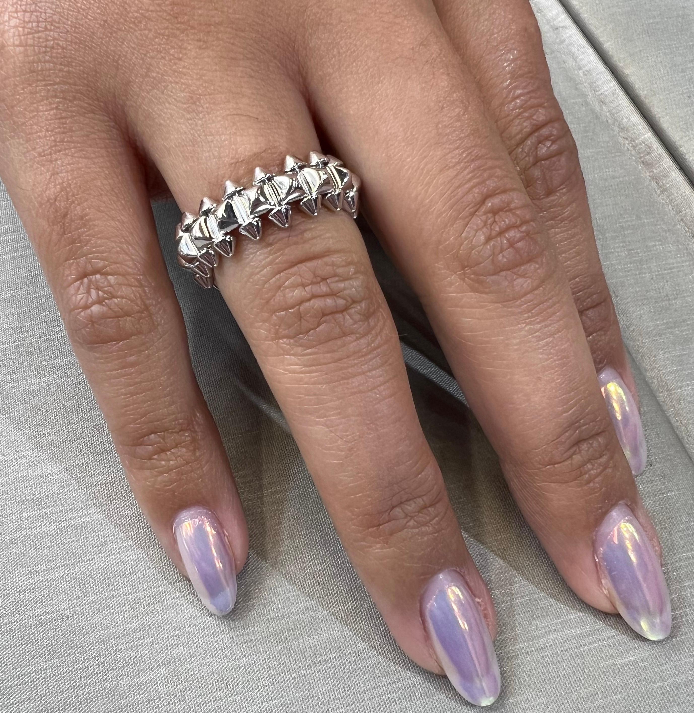 anello cartier argento