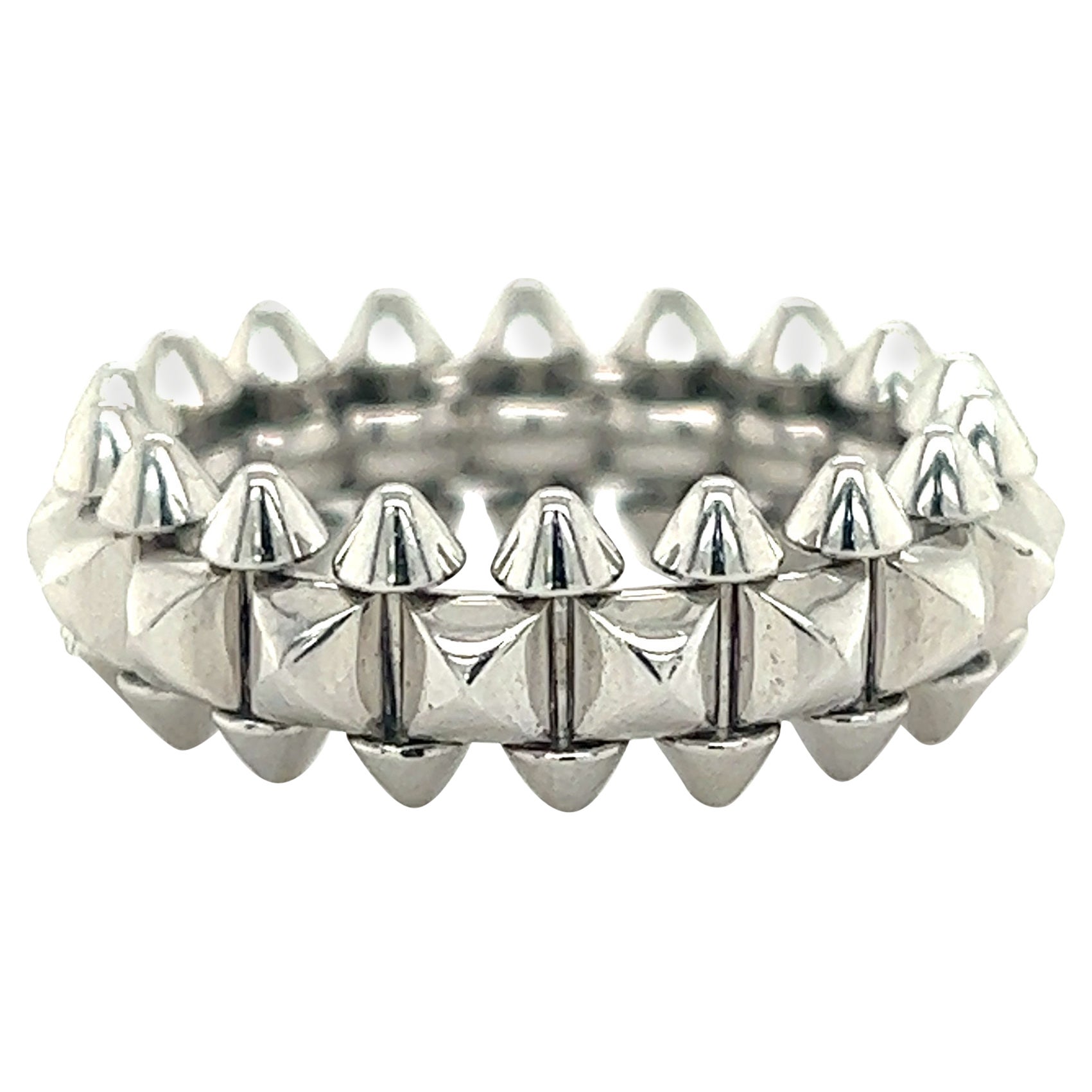 Cartier Clash De Cartier Ring Medium Model White Gold Size 55