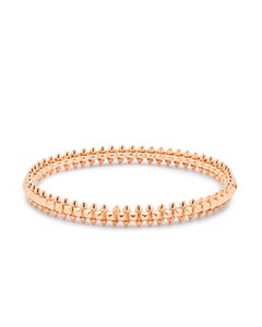 Cartier Clash de Cartier rose gold medium bangle size 21.