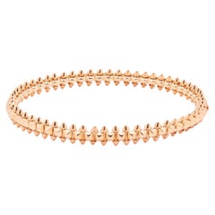 Cartier Clash de Cartier rose gold medium bangle size 21.
