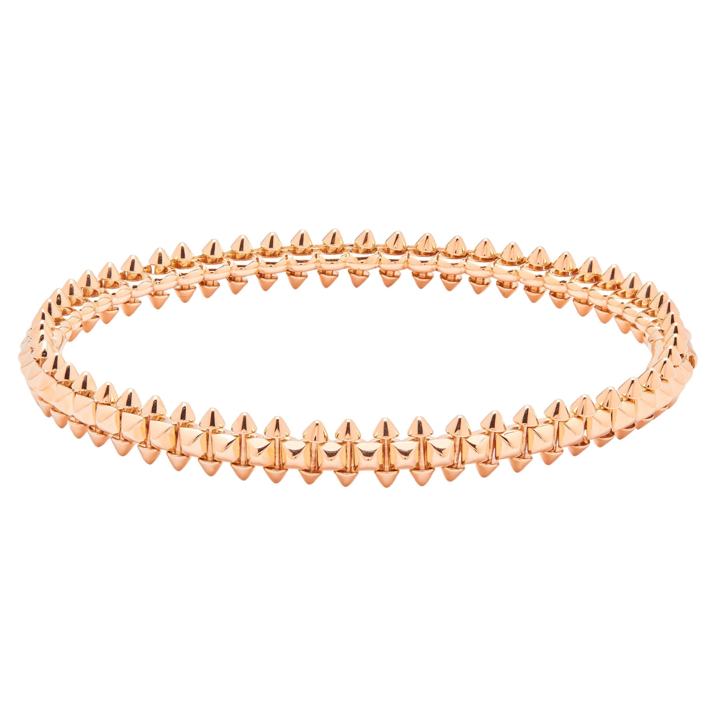 Cartier Clash de Cartier Roségold Medium Armreif Größe 21.