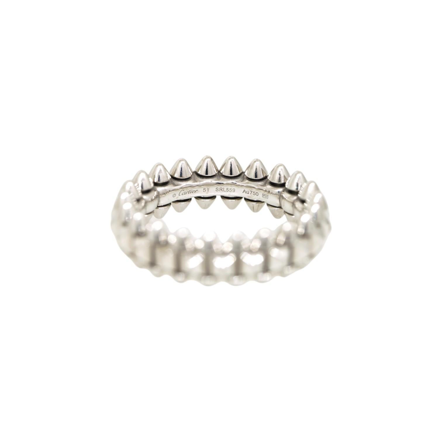 Cartier Clash De Cartier Small 18-Karat Ring 

Elevate your elegance with the Clash De Cartier Ring. Crafted from the finest materials, this iconic piece embodies timeless sophistication and enduring love. Perfect for celebrating special moments or