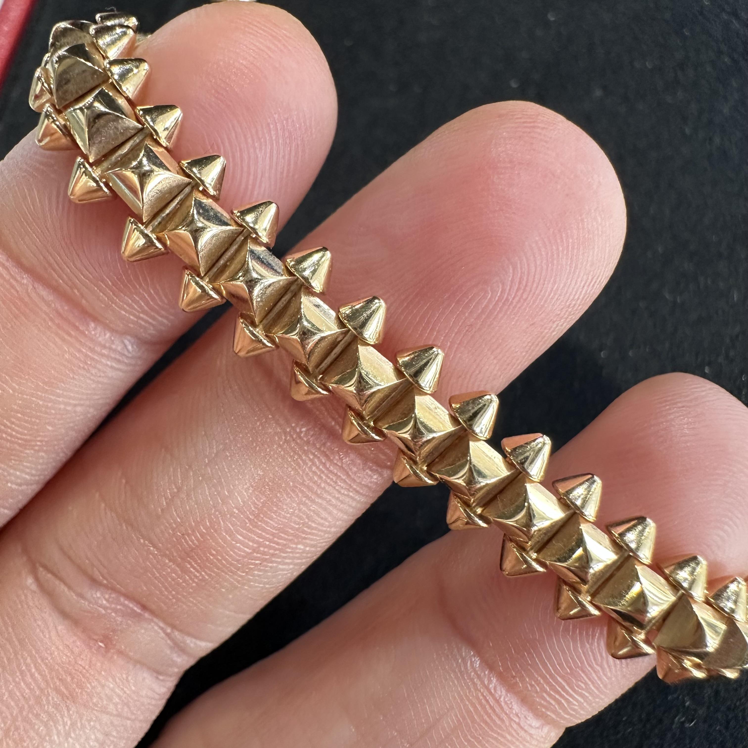 Cartier Clash Halskette Flexibles Medium Modell in 18k Roségold, 2023 Papiere für Damen oder Herren