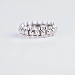 Cartier Clash Ring Weißgold Kleiner Mode Größe 61