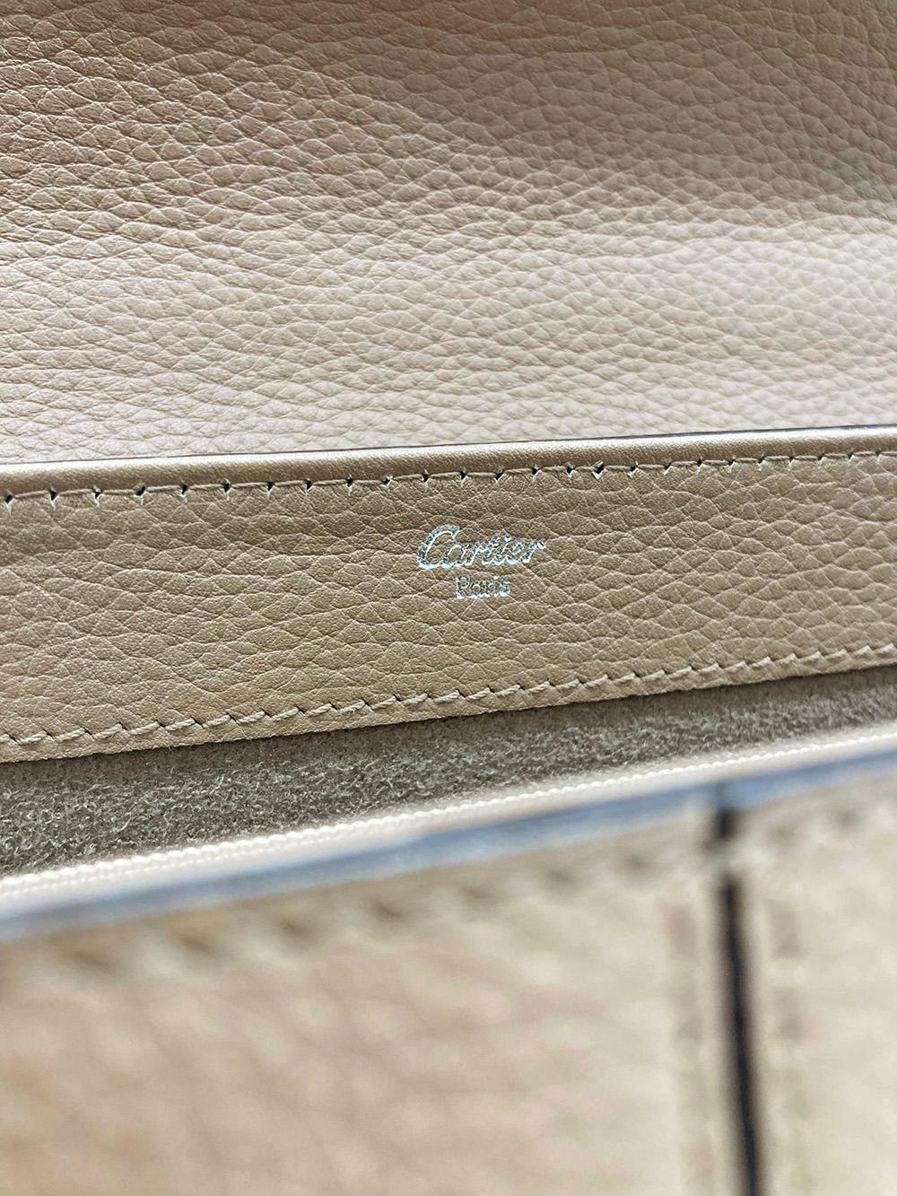 Cartier Classic Beige Borsa a manico superiore della linea femminile 2