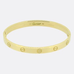 Cartier Classic LOVE Bangle Size 18