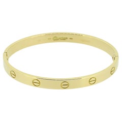 Cartier Classic LOVE Bangle Size 18
