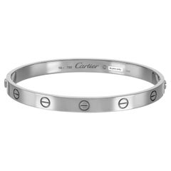 Cartier Classic Love Armband in Weißgold Größe 19