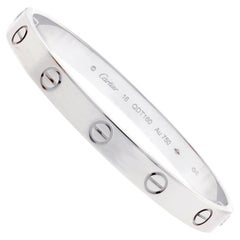 Cartier Classic Love Bracelet, size 16