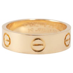 Cartier Classic Model Love Anello nuziale in oro giallo 18K