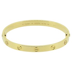 Cartier Classic Model LOVE Bangle Size 18