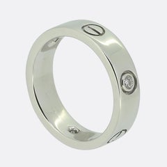 Cartier Classic Model Three Diamond LOVE Ring Size Q (58)