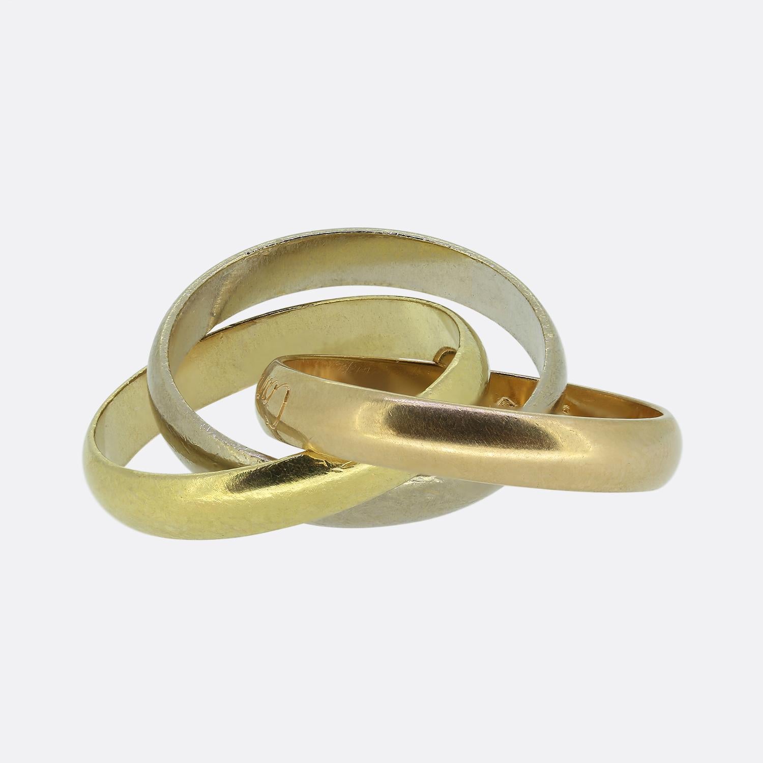 Anillo Cartier Classic Model Trinity Talla L (52) en Bueno estado para la venta en London, GB