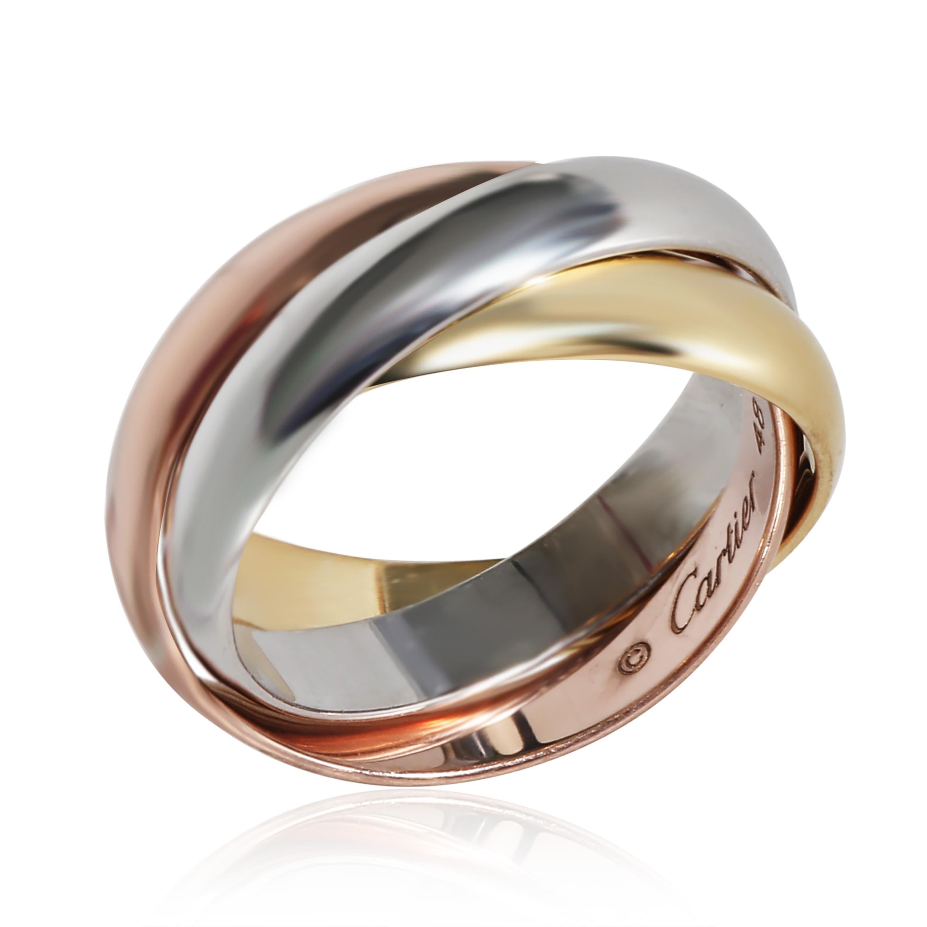Cartier Classic Dreifaltigkeitsring im Zustand „Hervorragend“ in New York, NY