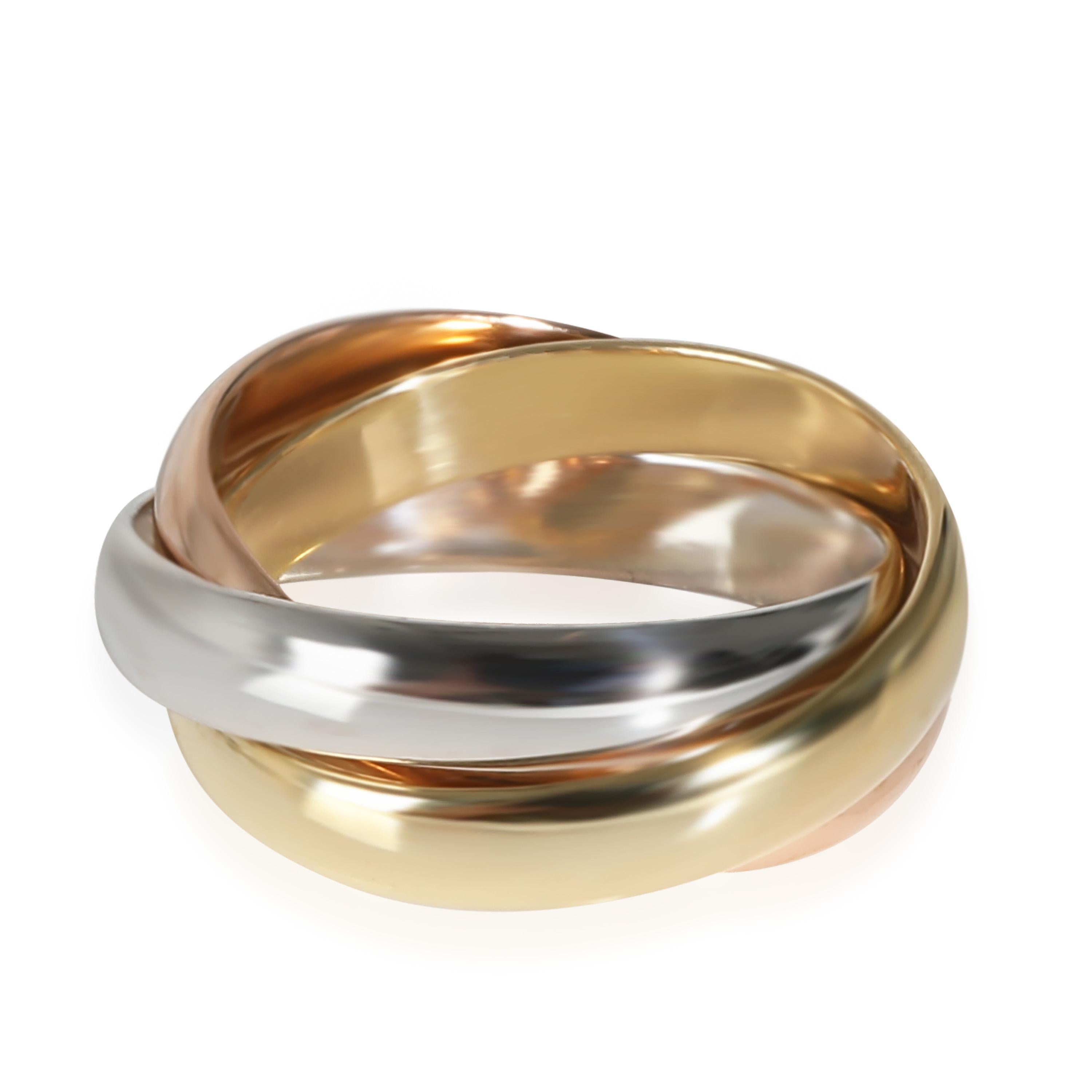 Women's or Men's Cartier Classic Trinity Ring For Sale