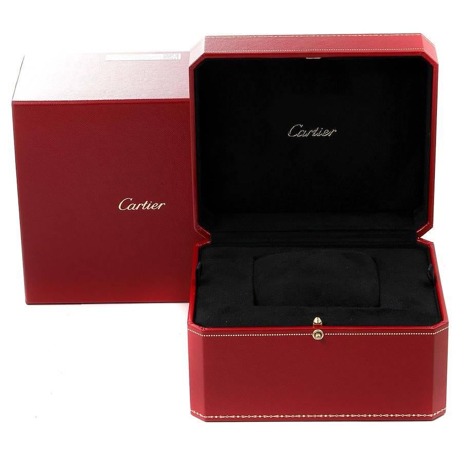 Cartier Cle Montre pour femme automatique en or rose 18 carats avec diamants WJCL0033 en vente 4