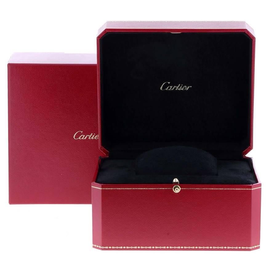 Cartier Montre Cle automatique pour femme en or rose 18 carats et diamants WFCL0003 en vente 5