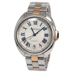 Cartier Cle De Cartier 35mm Rose Gold and Stainless Steel Automatic Watch