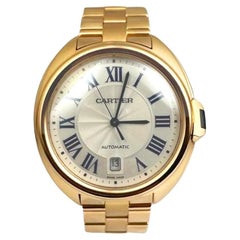 Cartier "Clé De Cartier" Rose Gold Watch  Ref WGCL000