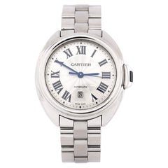 Cartier Cle De Cartier Automatic Watch Stainless Steel 31