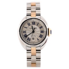 Cartier Cle de Cartier Automatic Watch Stainless Steel and Rose Gold 31