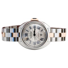 Cartier Cle de Cartier Ref. 3867 Orologio automatico in acciaio/oro rosa 33mm