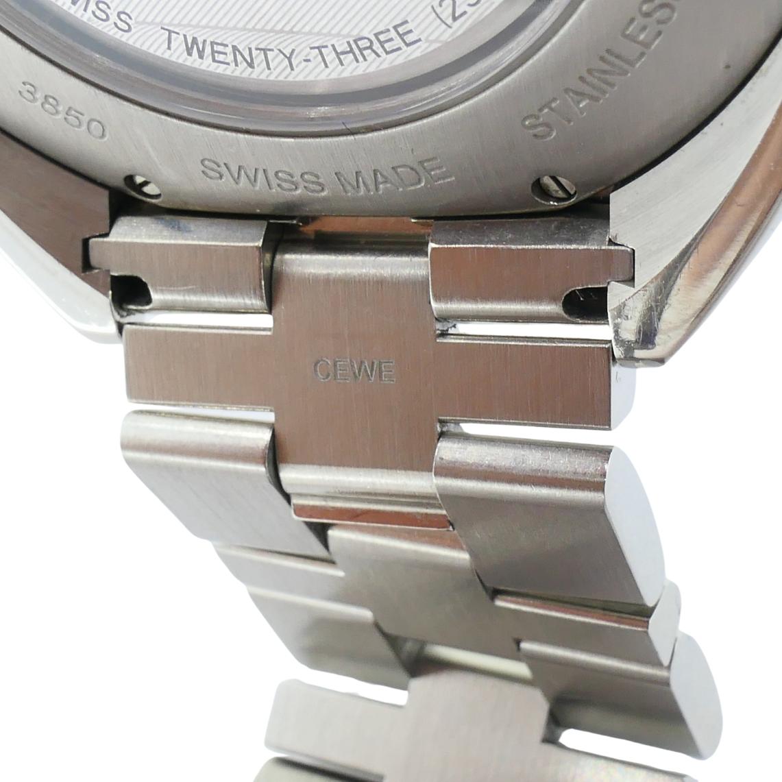 Cartier Clé de Cartier Automatikuhr aus Edelstahl im Angebot 8