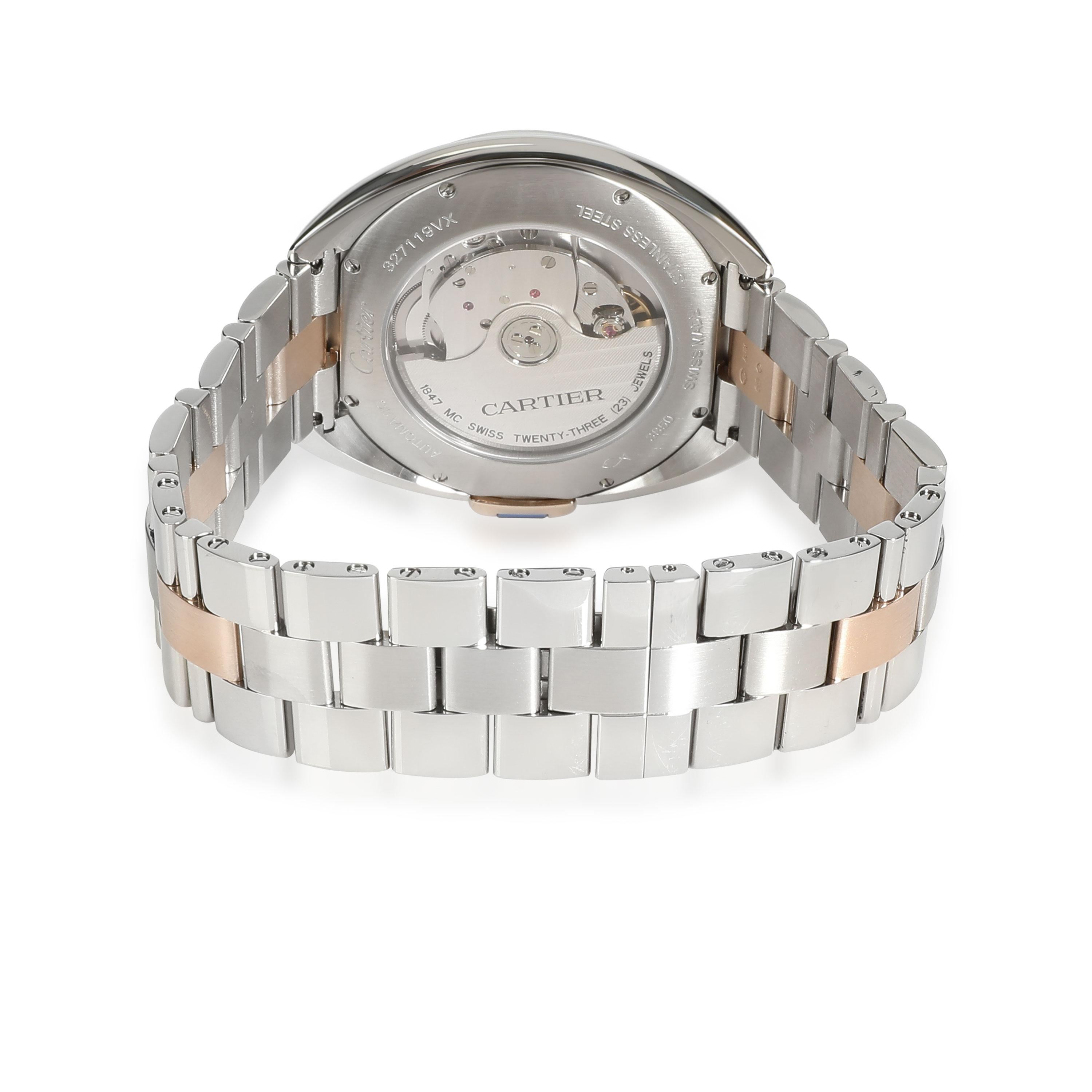 Cartier Cle de Cartier W2CL0002 Men's Watch in 18kt Stainless Steel/Rose Gold

SKU: 108450

PRIMARY DETAILS
Brand:  Cartier
Model: Cle de Cartier
Country of Origin: Switzerland
Movement Type: Mechanical: Automatic/Kinetic
Year Manufactured: