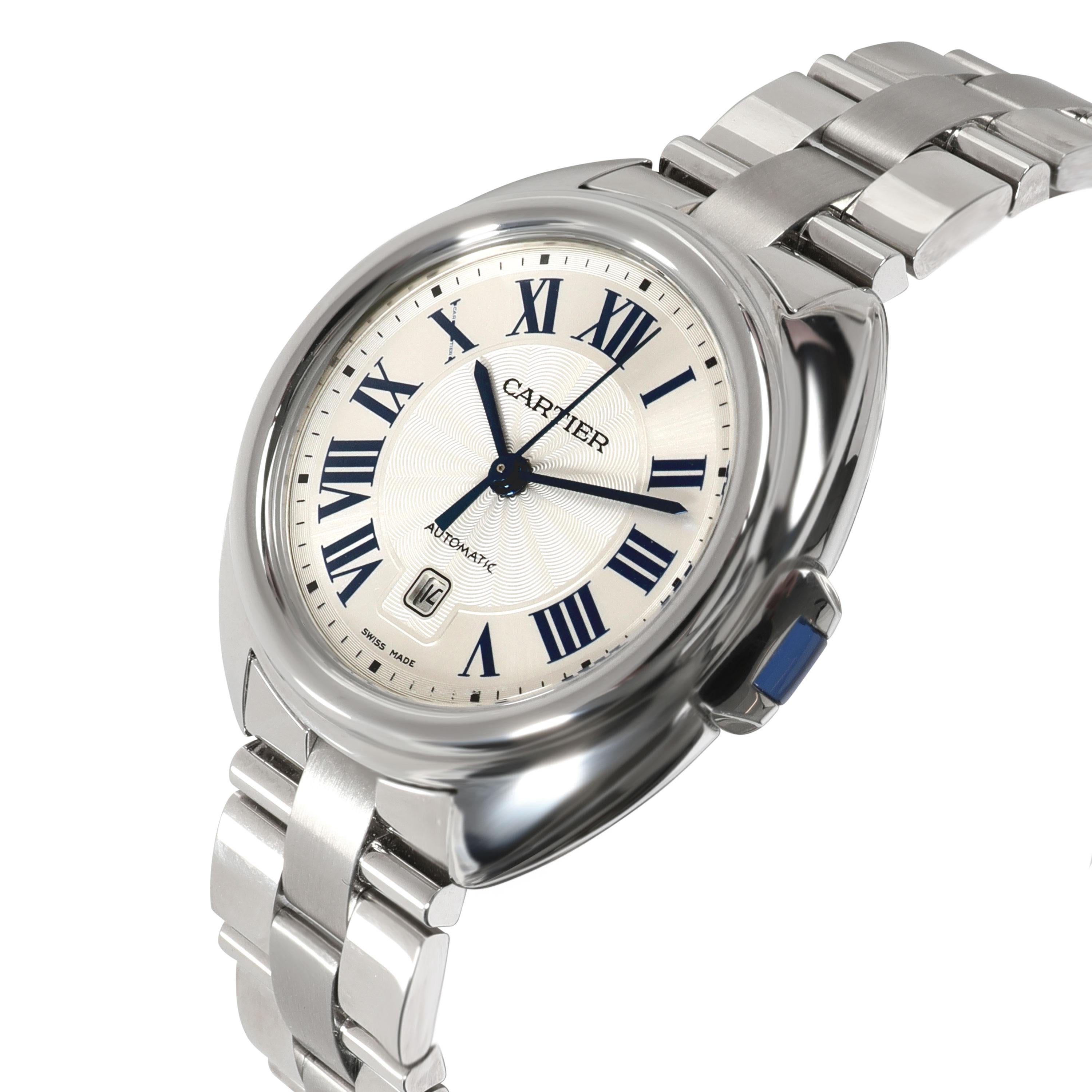 Cartier Cle de Cartier WSCL0005 Women's Watch in Stainless Steel In Excellent Condition In New York, NY