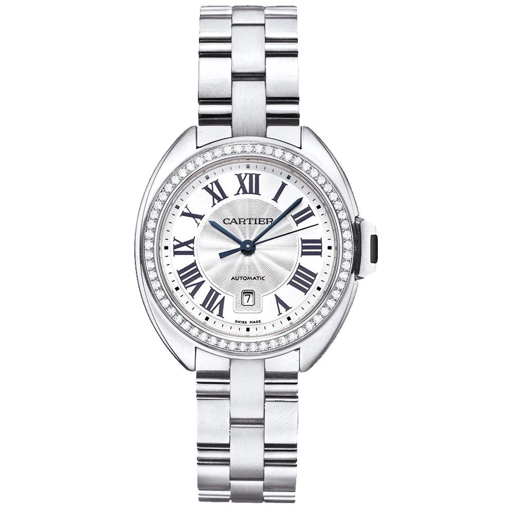 Cartier Clé White Gold and Diamond 'WJCL0002' For Sale