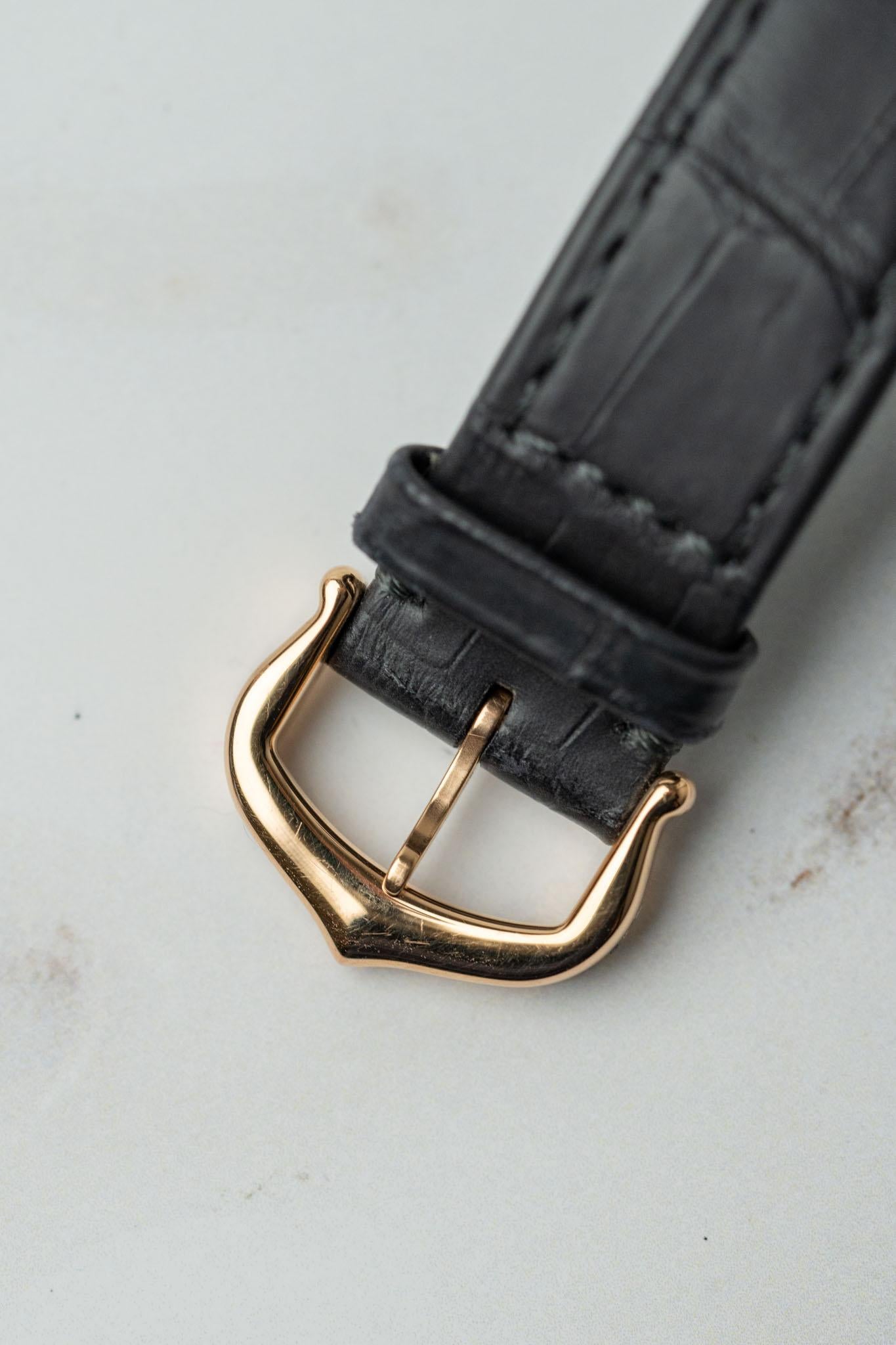 Cartier Cloche WGCC0003 Collection Privee Anthrazit Zifferblatt Limitiert 100 Stück im Angebot 6