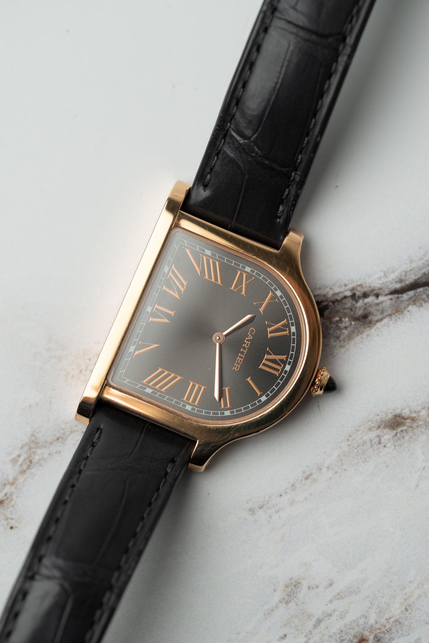 Cartier Cloche WGCC0003 Collection Privee Anthrazit Zifferblatt Limitiert 100 Stück im Angebot 9