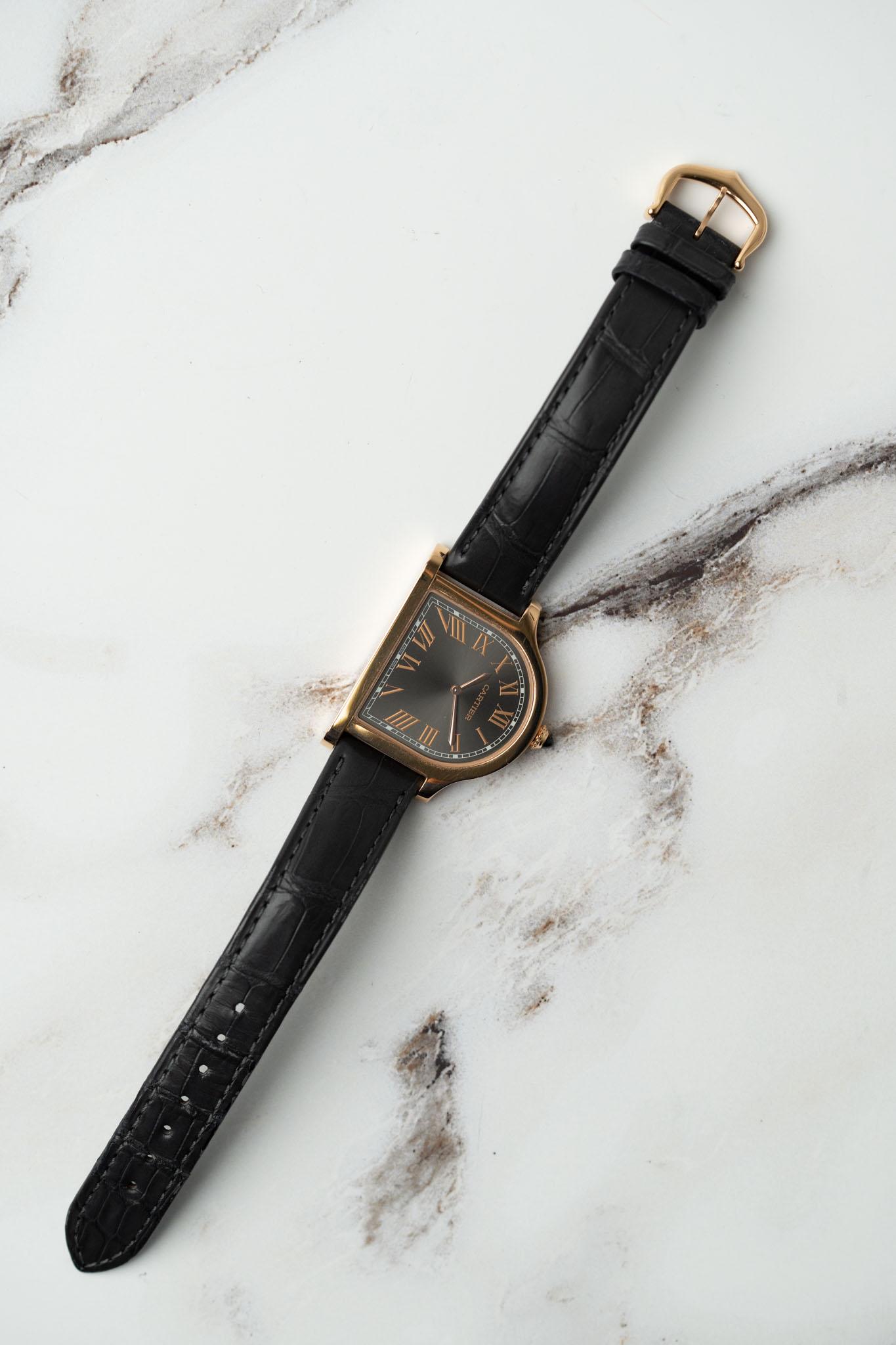 Cartier Cloche WGCC0003 Collection Privee Anthrazit Zifferblatt Limitiert 100 Stück im Angebot 11