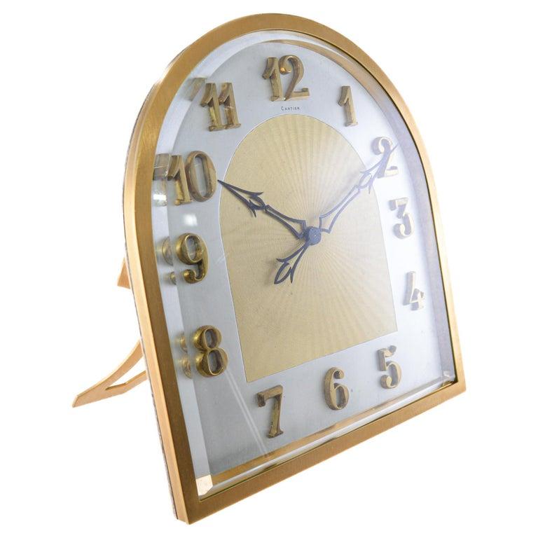 Swiss Cartier Clock For Sale